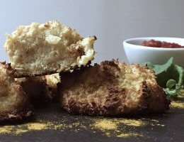 Paléo – Bouchées de chou-fleur au curry (sans lactose, ni gluten)
