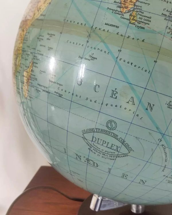 Grand globe terrestre années 60 - Duplex – Image 4