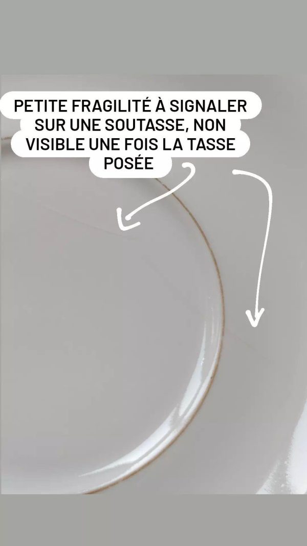 Réservé - Duo petit déjeuner Limoges, 7 pièces, grandes tasses – Image 3