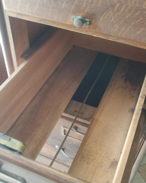 Ancien meuble de notaire Shaw Walker – Image 6