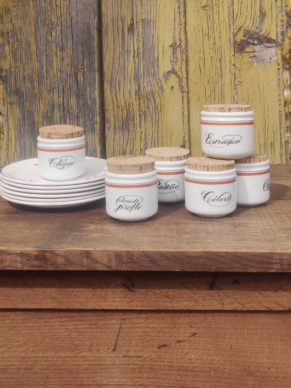 Série de pots à épices porcelaine d'Auteuil – Image 2