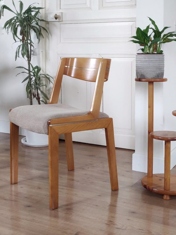 Série de 4 chaises design italien - années 60 – Image 3
