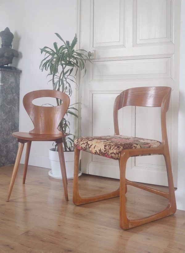 Chaise fourmi Baumann couleur miel – Image 7