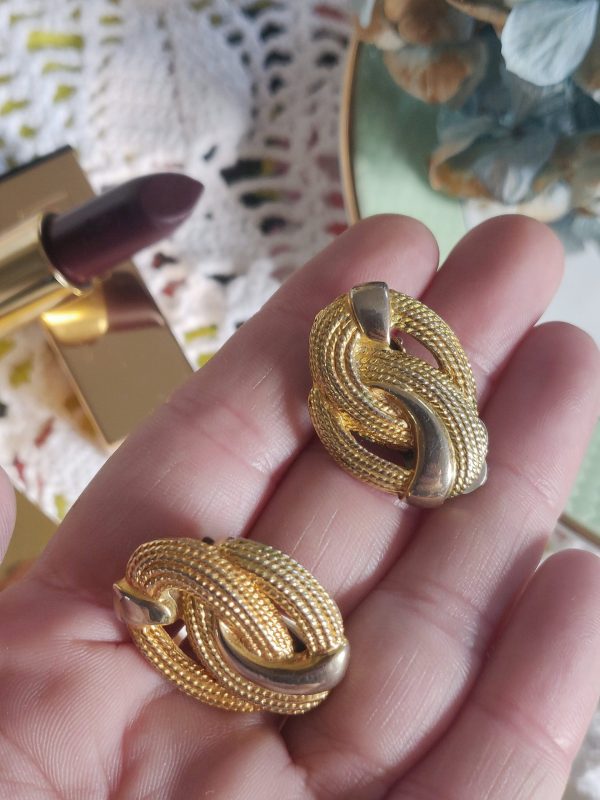 Boucles d'oreilles clip vintage