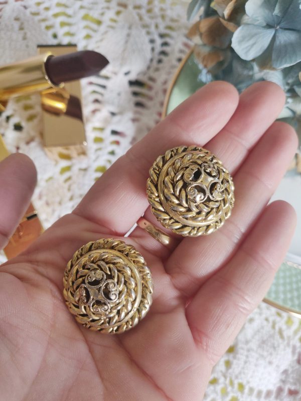 Boucles d'oreilles clip vintage