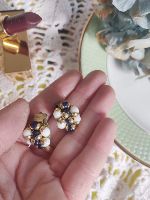 Boucles d'oreilles clip vintage