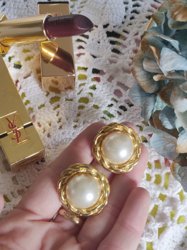Boucles d'oreilles clip vintage