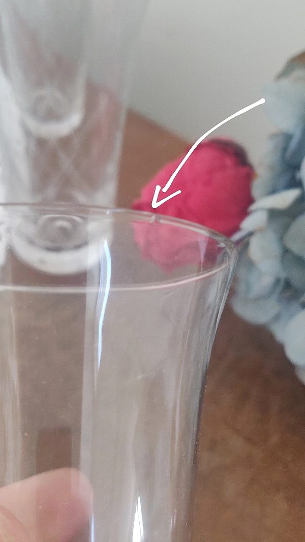 Set de 6 flûtes à champagne en verre gravé – Image 4