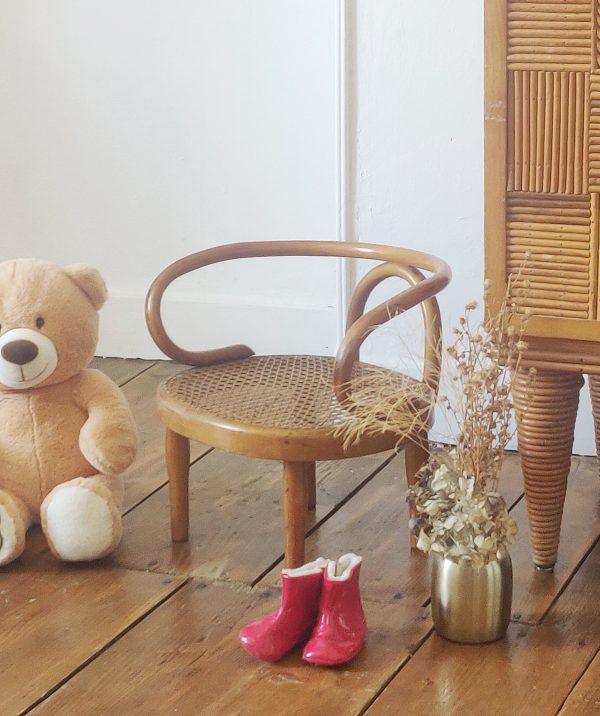Rare, fauteuil enfant style Le Corbusier  début du siècle – Image 2