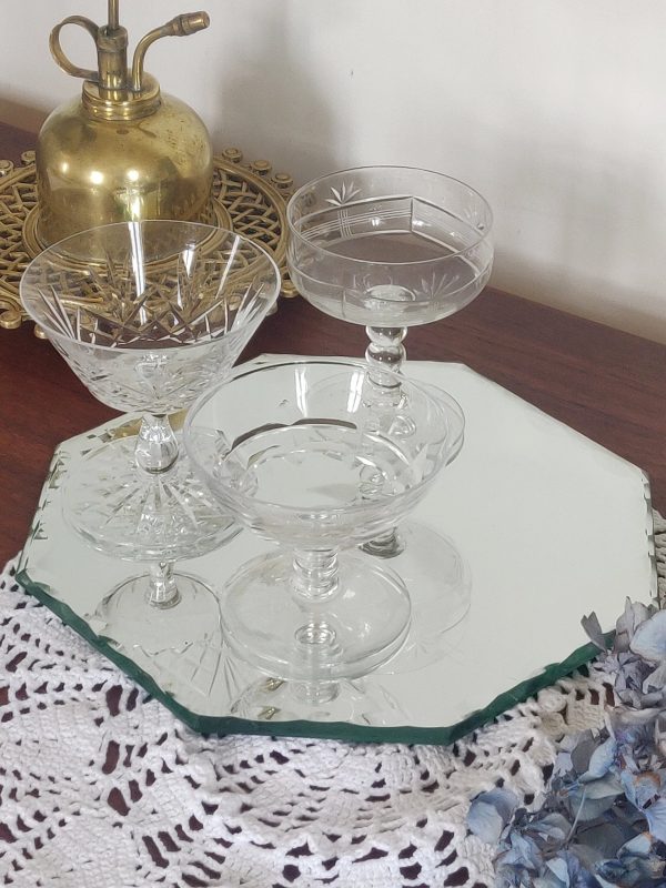 Ancien miroir à poser biseauté – Image 3