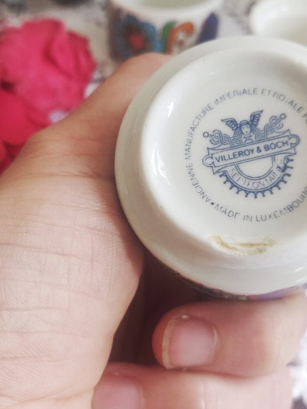 Trio de coquetiers/bougeoirs Acapulco Villeroy et Boch – Image 3