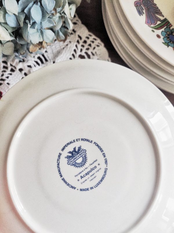 4 petites sous tasses Acapulco Villeroy et Boch – Image 4