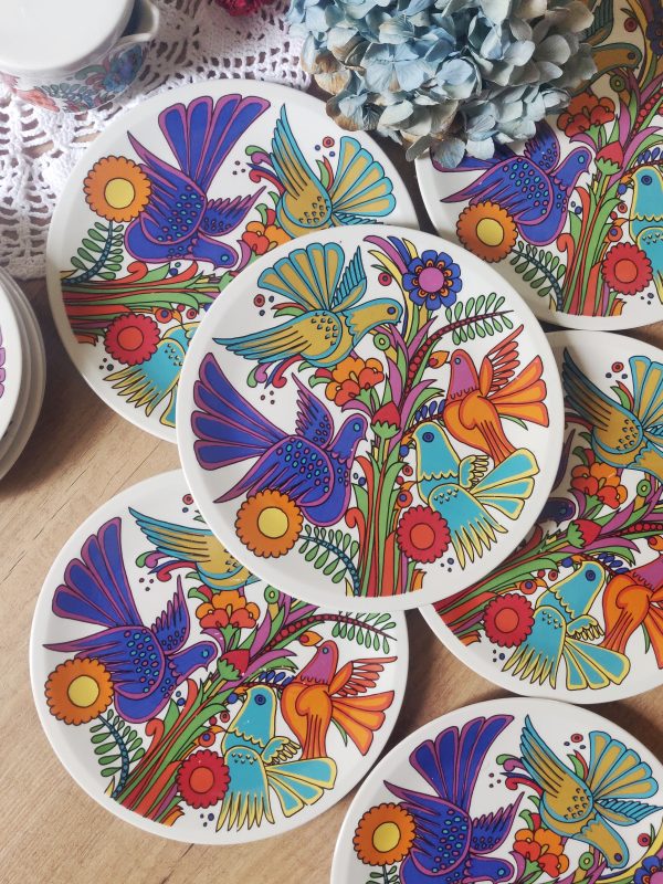 Série de 6 assiettes à dessert Acapulco Villeroy et Boch