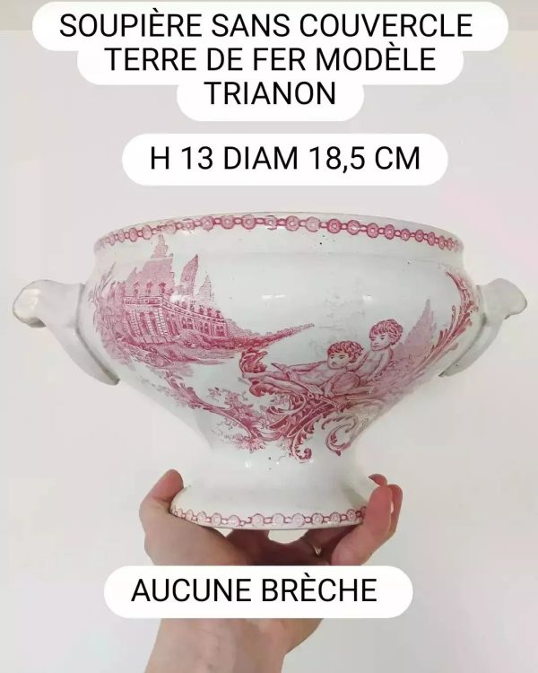 Ancienne soupière Terre de fer – Image 2