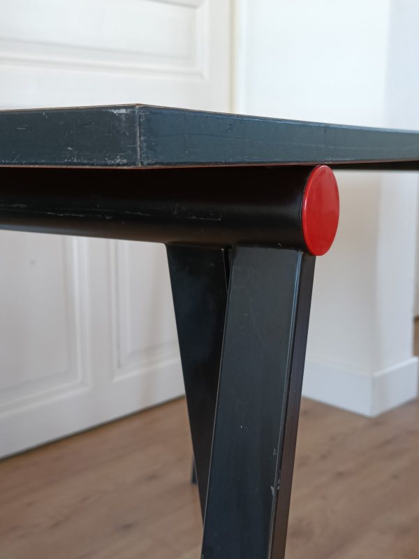 Réservé - Acompte ancien bureau Trestle vintage de Rodney Kinsman – Image 6