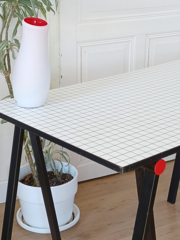 Lampe Mylonit en verre - Ikea années 80 – Image 3