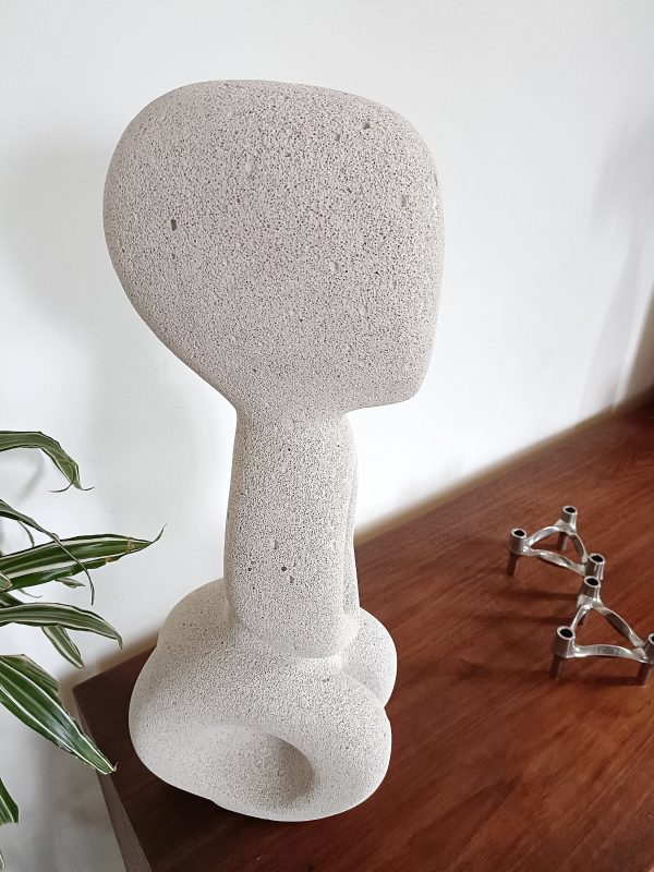 Sculpture vintage en Siporex – Image 4