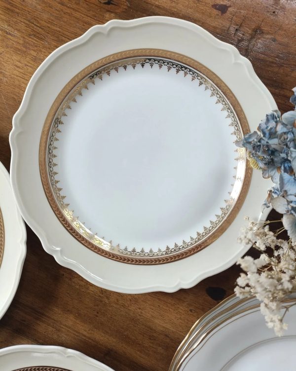 Service dépareillé "Gold" - 6 assiettes plates – Image 3