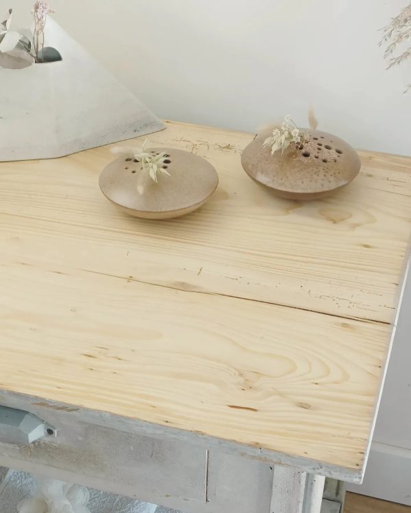 Desserte ancienne bois patiné – Image 3