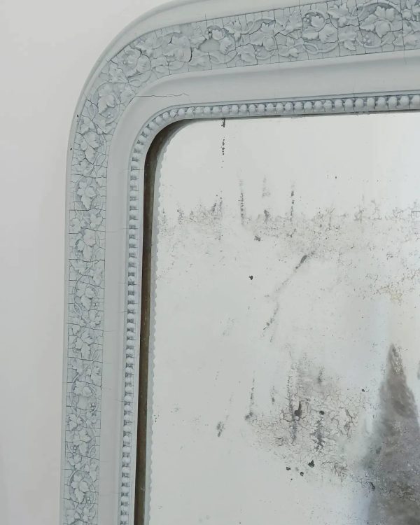Miroir Louis Philippe patine grise – Image 5