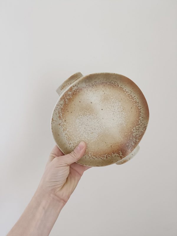 (Réservé) Vase lentille en grés Virebent