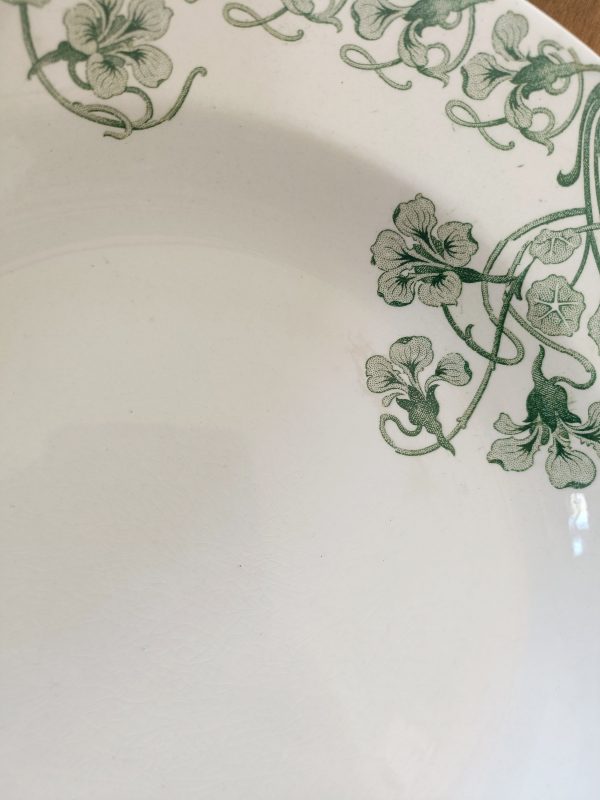 Ensemble de 6 assiettes creuses "Capucines" – Image 2