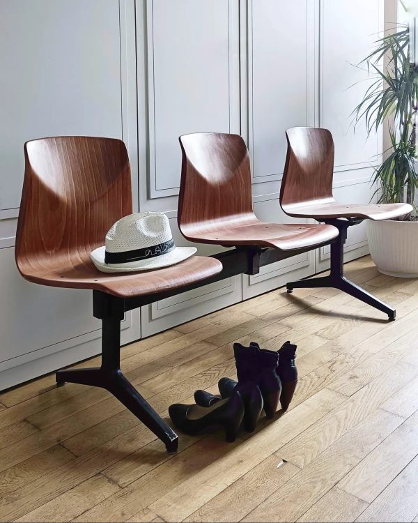 Banc Pagholz de 3 places années 60