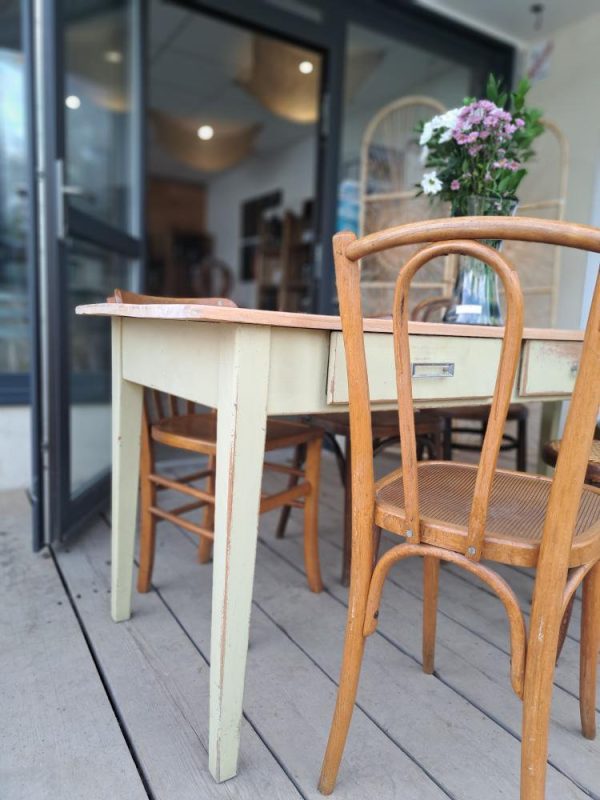 Ancienne grande table années 50 – Image 5