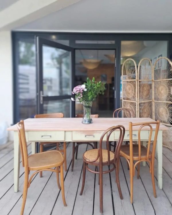 Ancienne grande table années 50