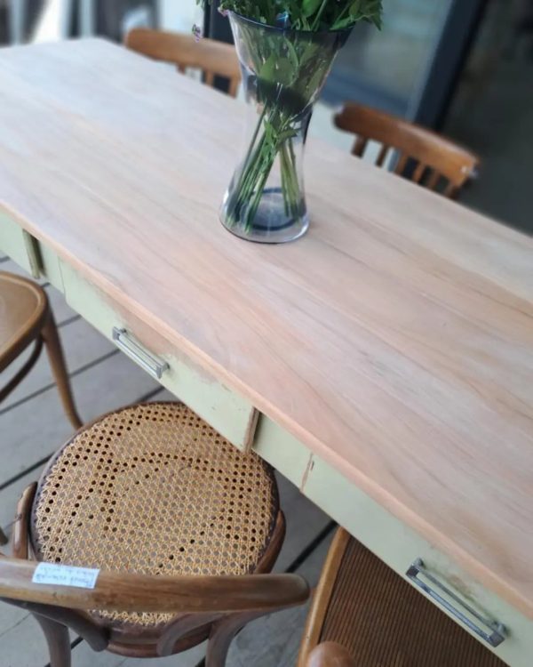 Ancienne grande table années 50 – Image 2
