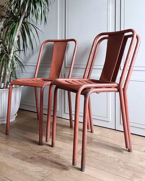 Paire de chaises Tolix – Image 4