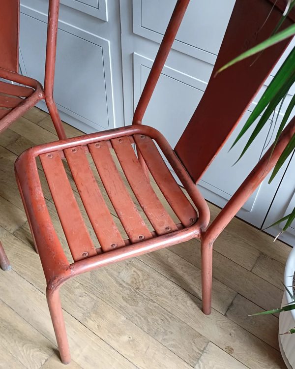 Paire de chaises Tolix – Image 3