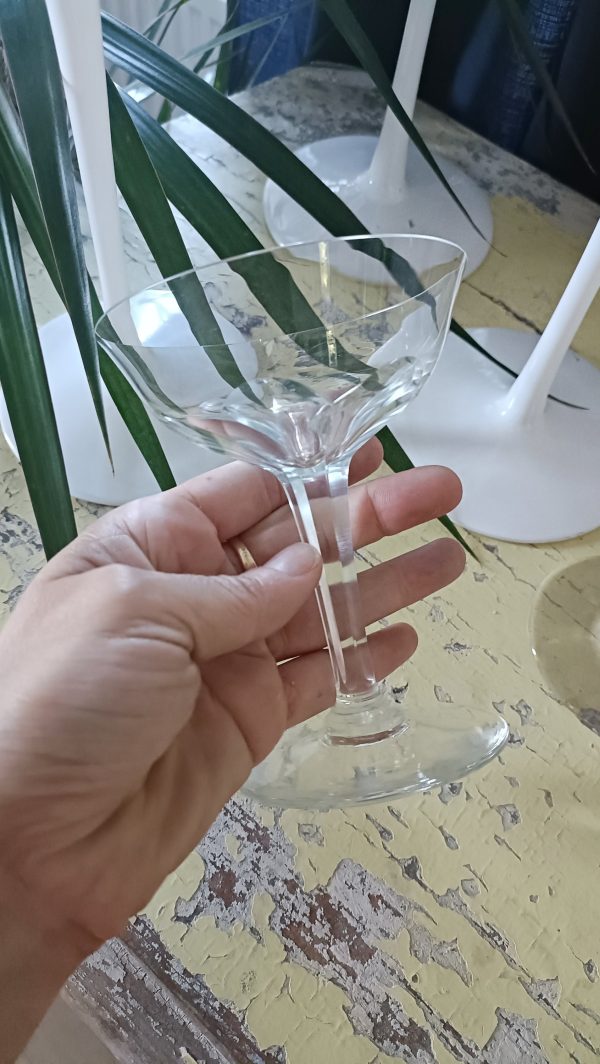 Service de 6 coupes à champagne dépareillées – Image 8