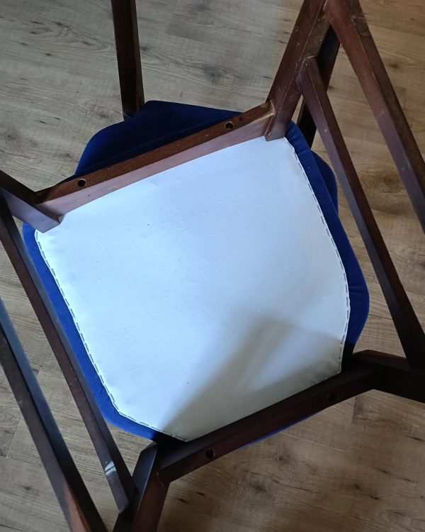 Paire de chaises italiennes en teck – Image 6