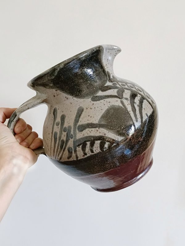 Grand pichet céramique vintage – Image 4