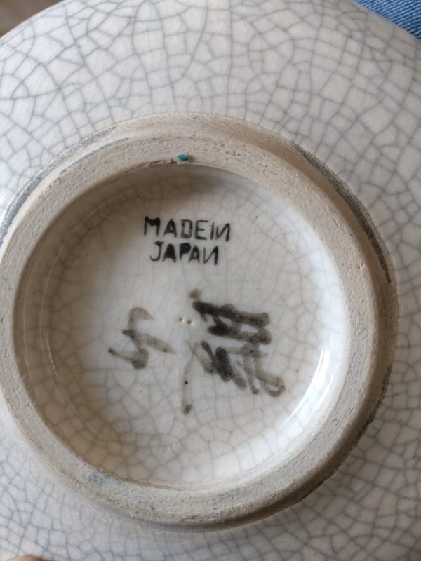 Ensemble 7 pièces en céramique japonaise craquelée – Image 3