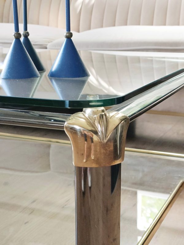 Table basse en verre années 70-80 – Image 4