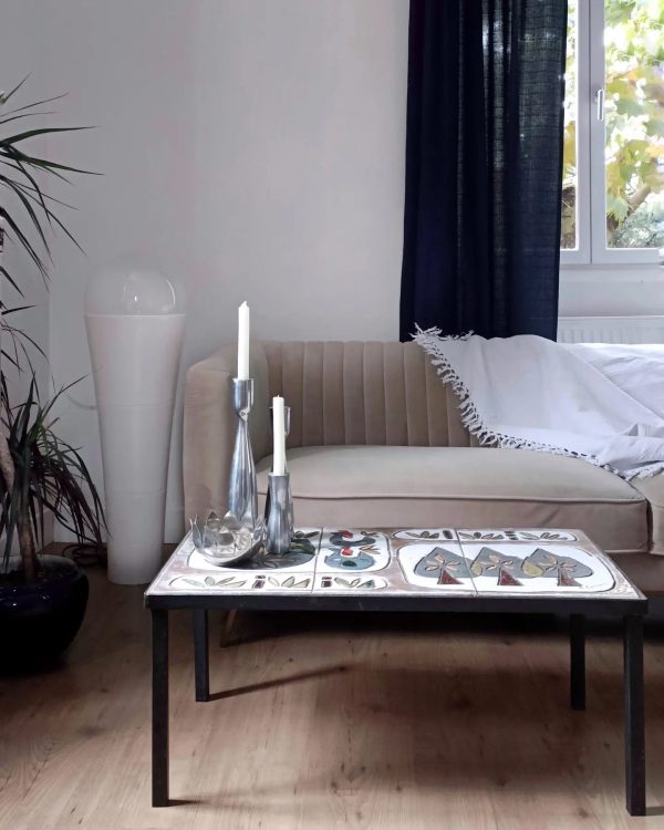 Table basse céramique par Raymond Corroyez – Image 2