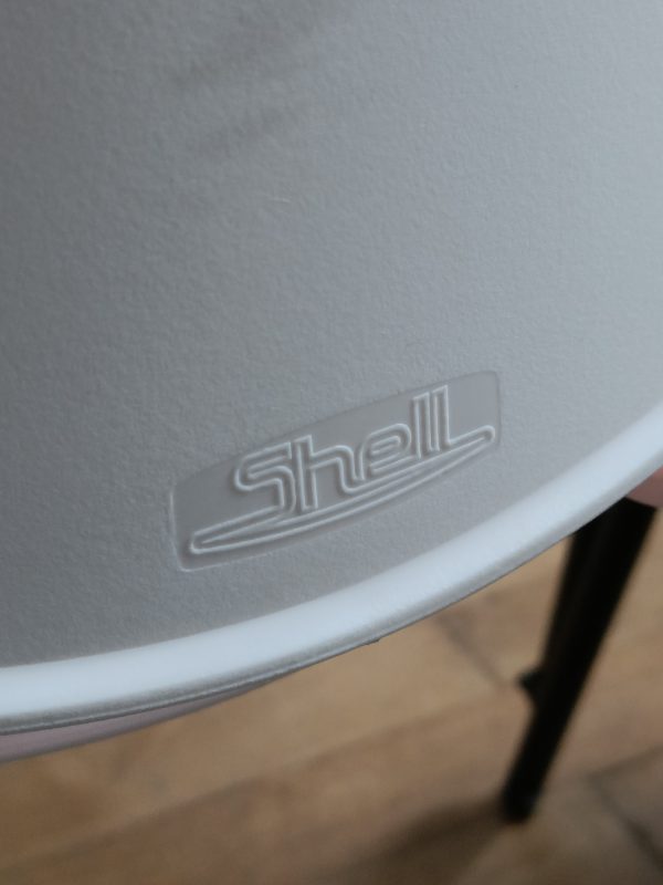 Série de 4 chaises vintage Shell – Image 5