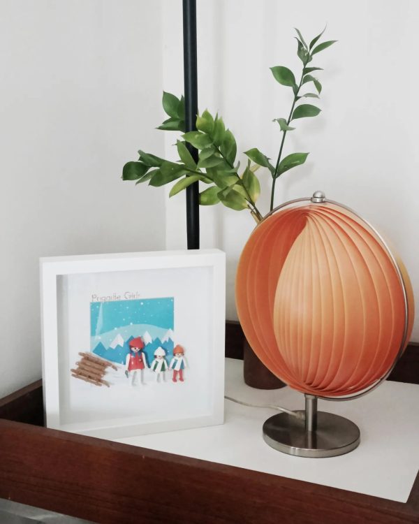 Lampe "Moon" Keria Design, années 80 – Image 2
