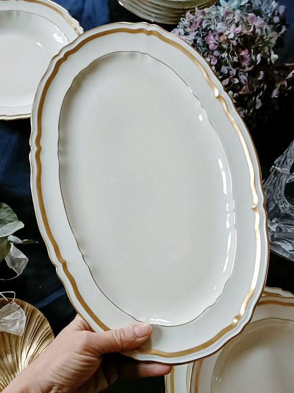 Plat ovale porcelaine Raynaud – Image 2
