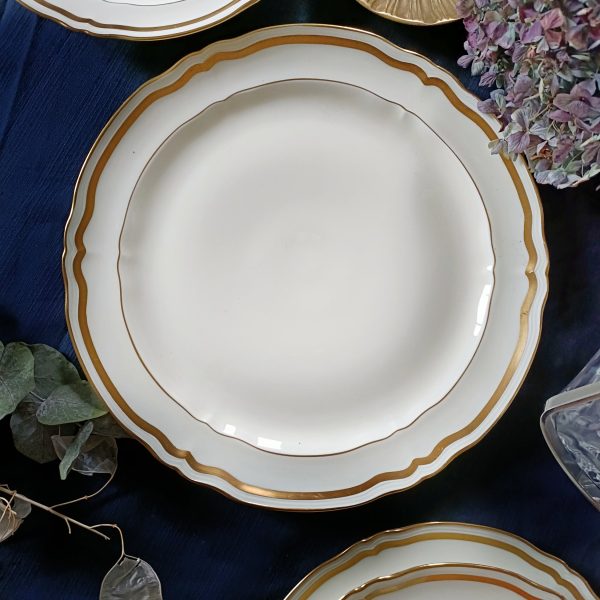 Plat rond porcelaine Raynaud
