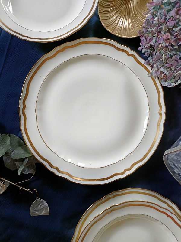 Plat rond porcelaine Raynaud