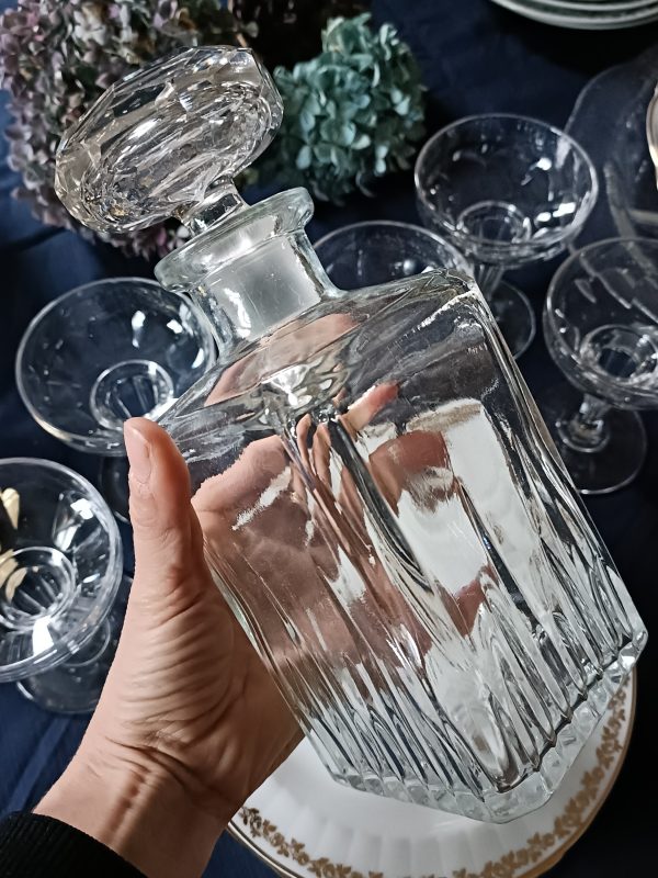 Carafe à whisky en cristal ciselé – Image 3