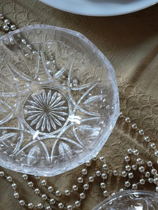 Grande bonbonnière en cristal taillé – Image 4