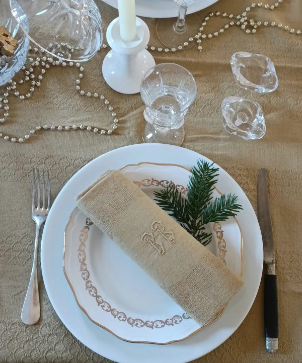 Set de 6 assiettes plates L'Amandinoise – Image 2