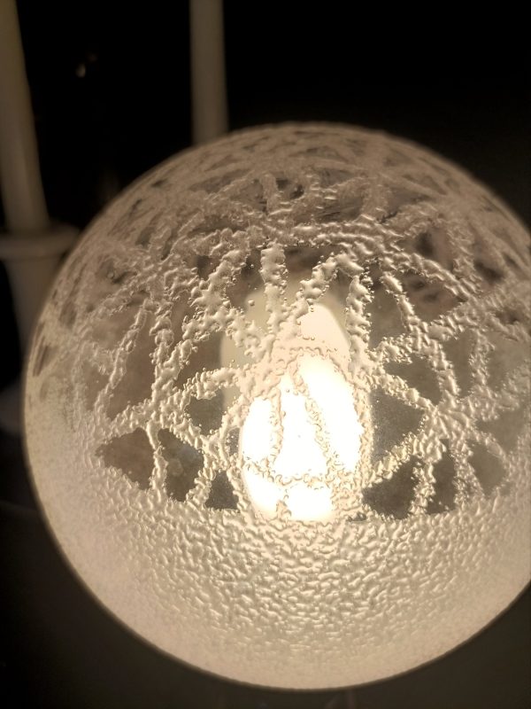 Lampe à poser " boule de Neige" – Image 5