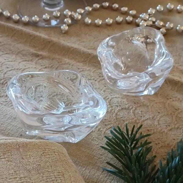 Salerons en cristal de Bayel