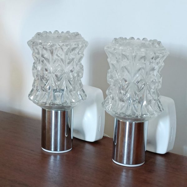 Paire d'appliques vintage italienne Targetti