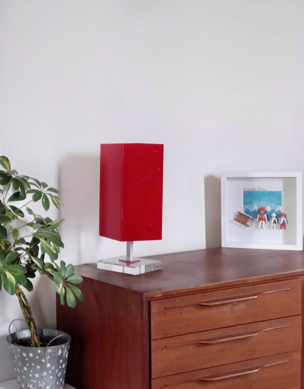 Réservée - Lampe plexi années 80 – Image 2